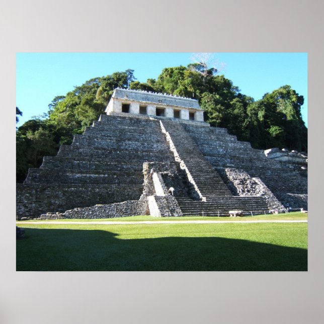 Palenque Temple of Inscriptions Poster (Front)