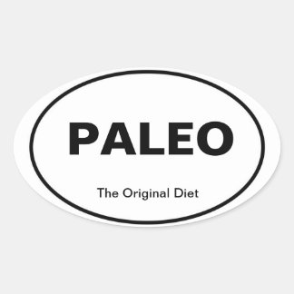 PALEO car sticker