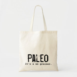 Paleo diet it's a no grainer Vintage Tote Bag