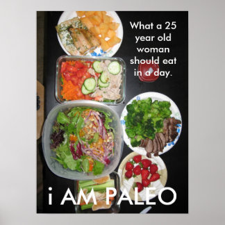 Paleo Food Poster