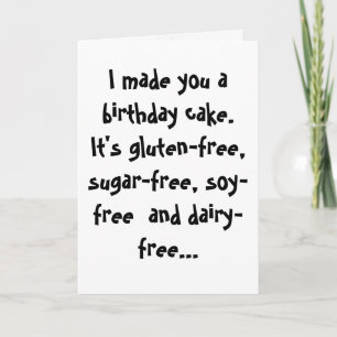 Paleo Funny Birthday Card