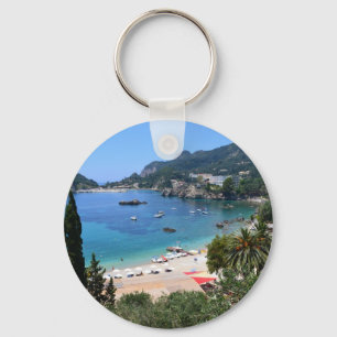Paleokastritsa Greece Key Ring