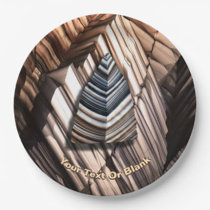 Paleolithic Technology Paper Plate