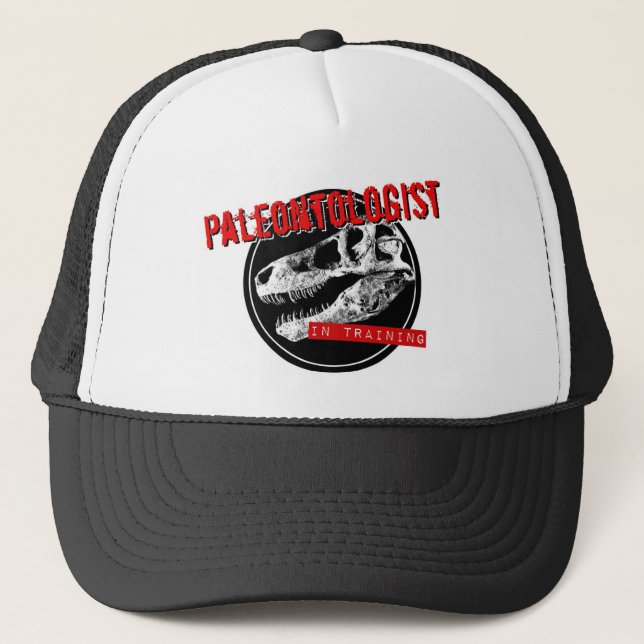 PALEONTOLOGIST in training Trucker Hat (Front)