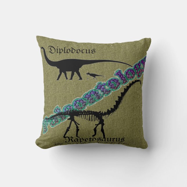 "Paleontology" Cushion (Front)