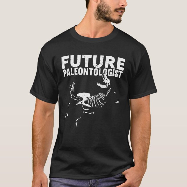 Paleontology Future Paleontologist Gift T-Shirt (Front)