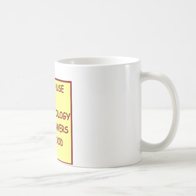 paleontology paleontologist coffee mug (Right)