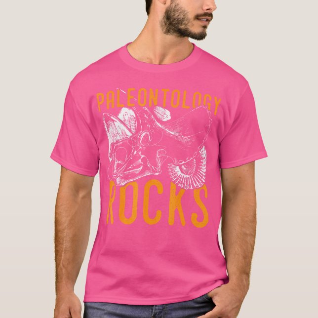 Paleontology Rocks Fun Paleontology Tshirt  Gift (Front)