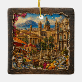 PALERMO, CERAMIC ORNAMENT