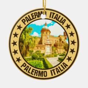 Palermo ceramic tree decoration