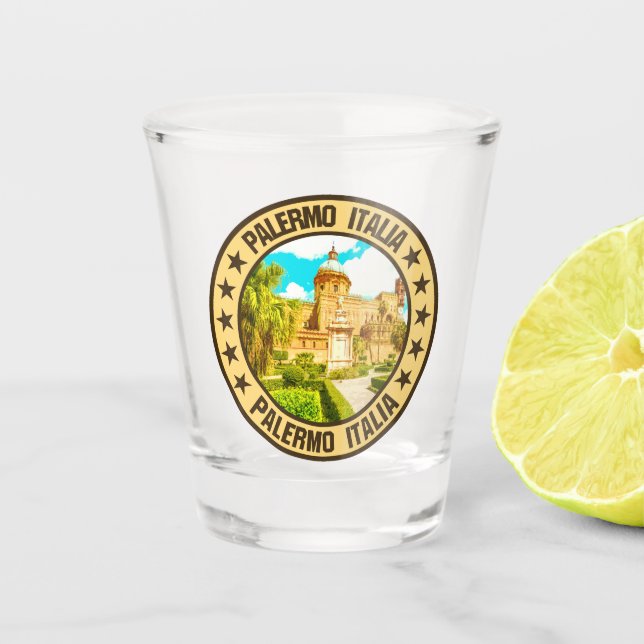 Palermo                                            shot glass (Front)