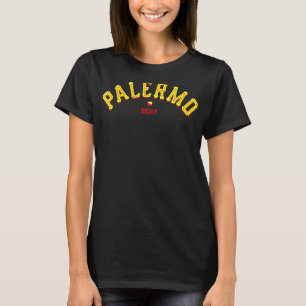 Palermo Sicily Vintage Italy Sicilian Tee