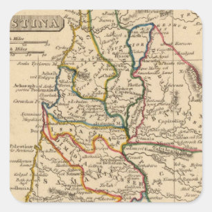 Palestine 5 square sticker