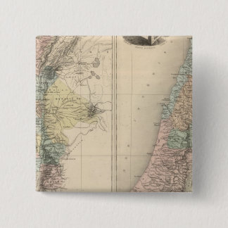 Palestine ancient 15 cm square badge