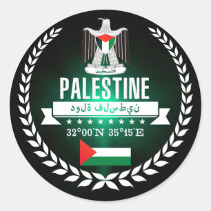 Palestine Classic Round Sticker
