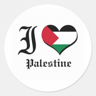 Palestine Classic Round Sticker