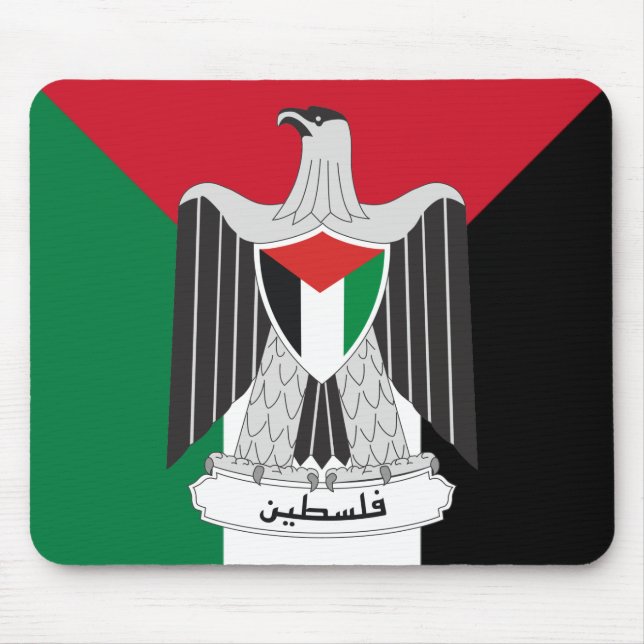 palestine coat of arms mouse mat (Front)