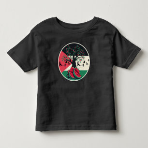 palestine culuture palestine watermelon olive tree toddler T-Shirt