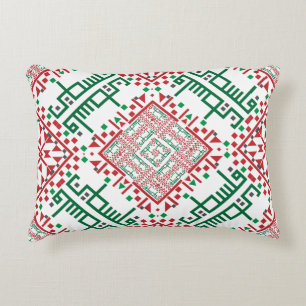 Palestine Embroidery tatreez Pattern Decorative Cushion