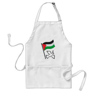 Palestine Flag فلسطين Peace Dove Free Palestine Standard Apron