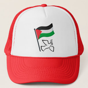 Palestine Flag فلسطين Peace Dove   Free Palestine  Trucker Hat
