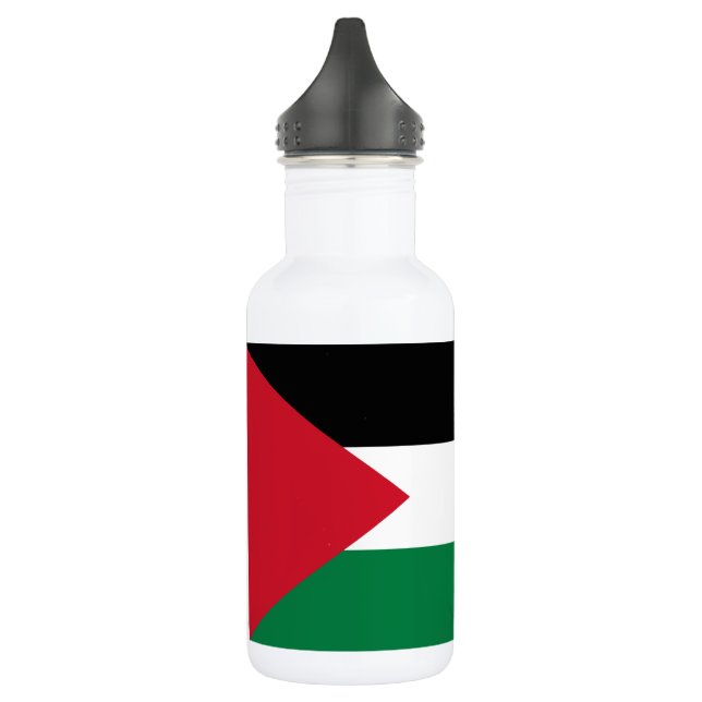 Palestine Flag 532 Ml Water Bottle (Left)