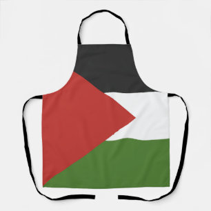 Palestine flag apron