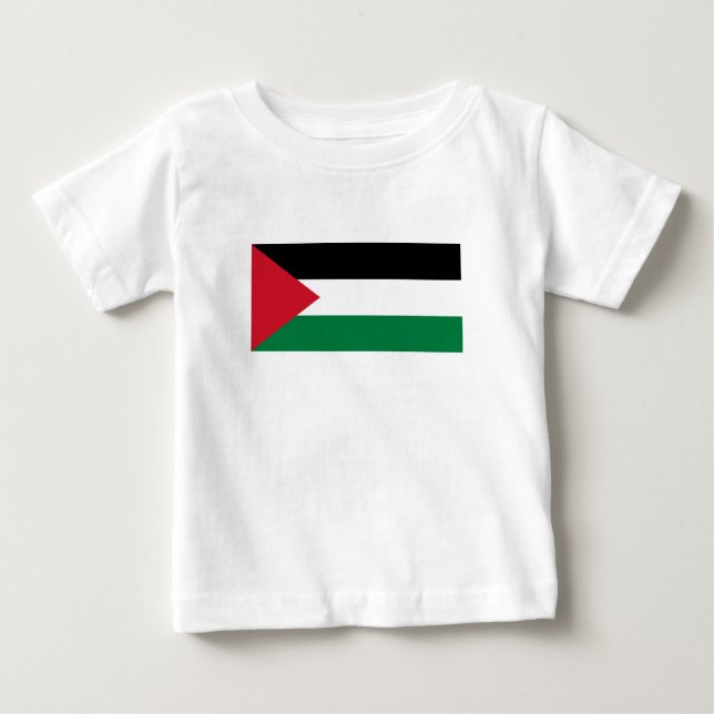 Palestine Flag Baby T-Shirt (Front)