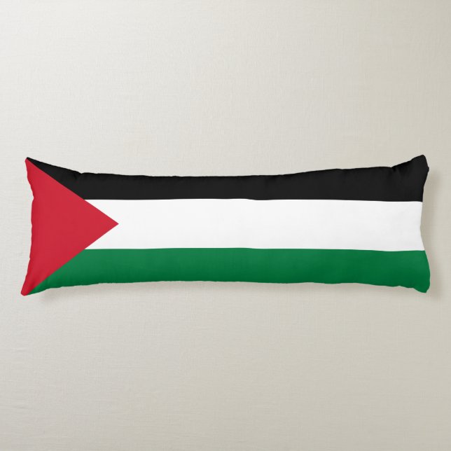 Palestine Flag Body Cushion (Front)