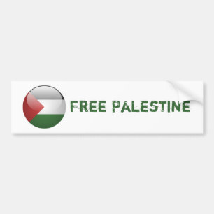 Palestine Flag Bumper Sticker