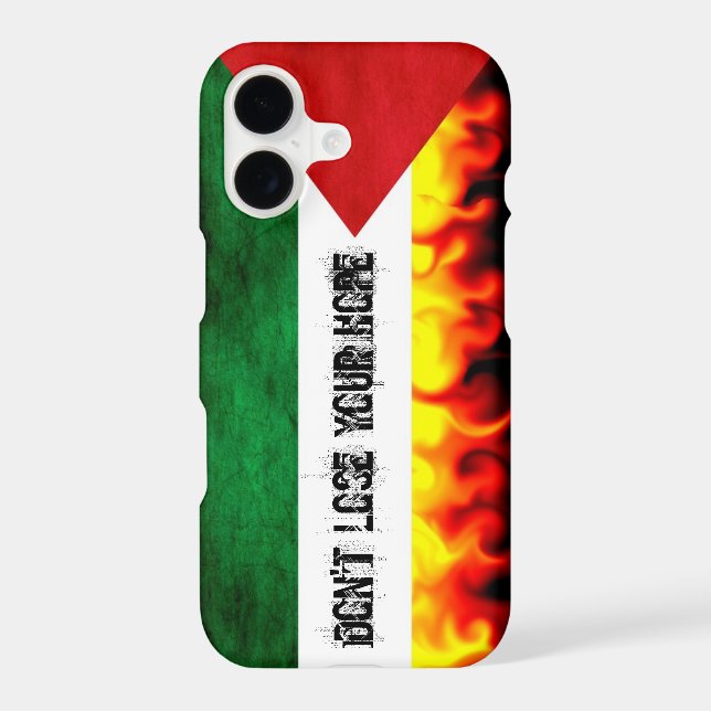 Palestine Flag (custom text) (Back)