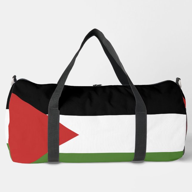 Palestine flag duffle bag (Front)