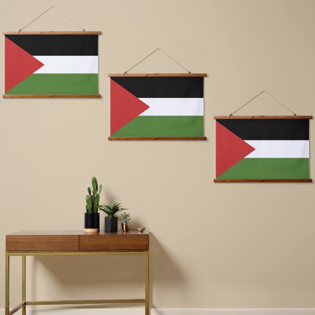 Palestine flag hanging tapestry (Asymmetrical)