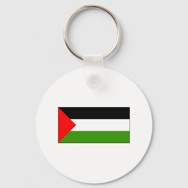Palestine FLAG International Key Ring (Front)