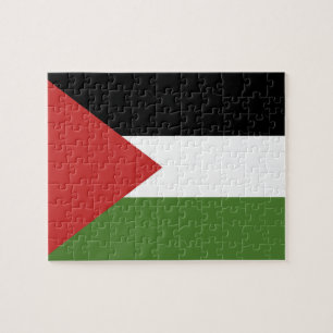 Palestine flag jigsaw puzzle