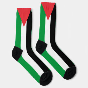 Palestine flag patriotic modern socks