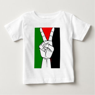 PALESTINE FLAG PEACE SIGN BABY T-Shirt