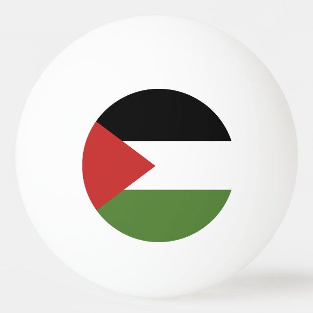 Palestine flag ping pong ball (Front)