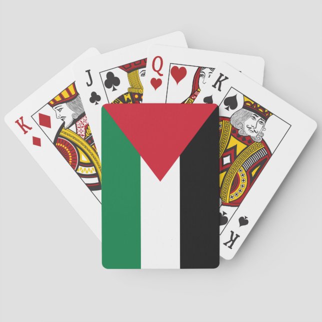 Palestine Flag Playing Cards (Back)