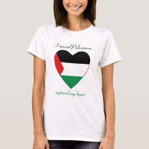 Palestine Flag Sweetheart T-Shirt