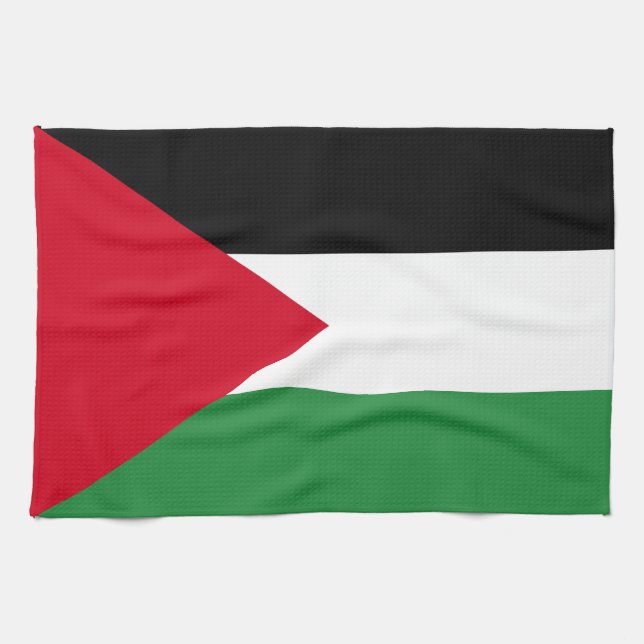 Palestine Flag Tea Towel (Horizontal)