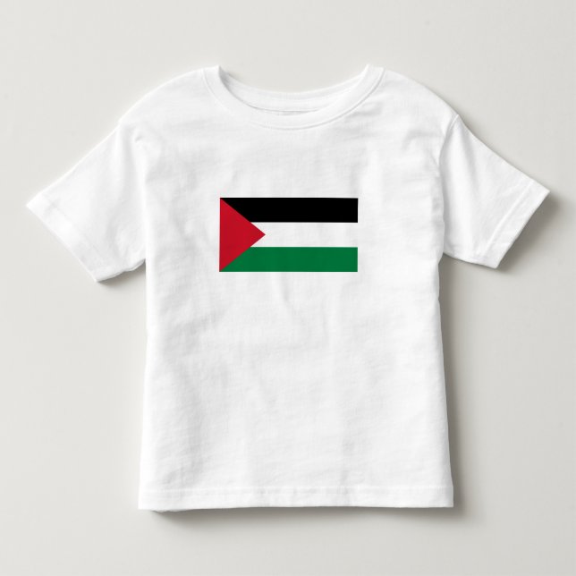 Palestine Flag Toddler T-Shirt (Front)