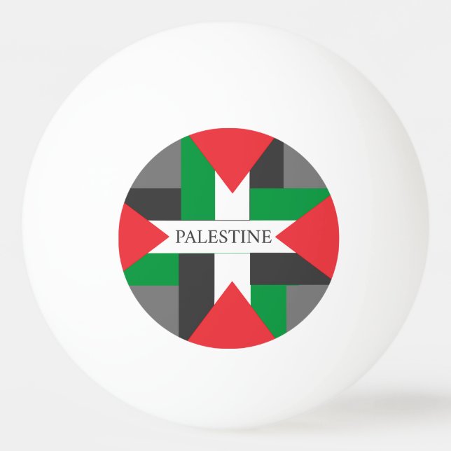 Palestine Footballer sport Soccer Ball  (Front)