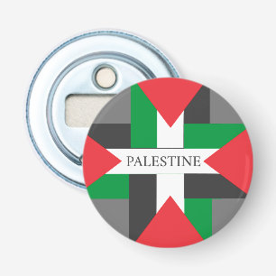 Palestine Footballer sport Soccer Ball Bottle Opener