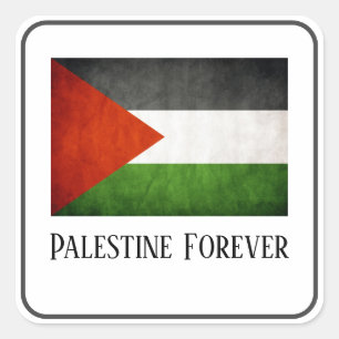 Palestine Forever Flag Sticker