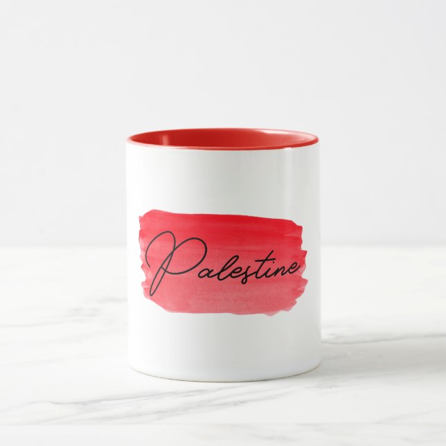 Palestine Gaza Free Mug (Center)