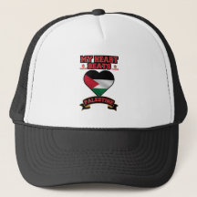 Palestine Heart Flag Love Support Freedom Pride