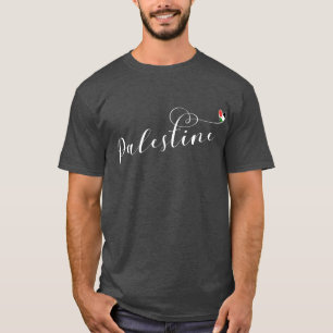 Palestine Heart Flag, Palestinian T-Shirt