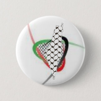 Palestine in our hearts 6 cm round badge