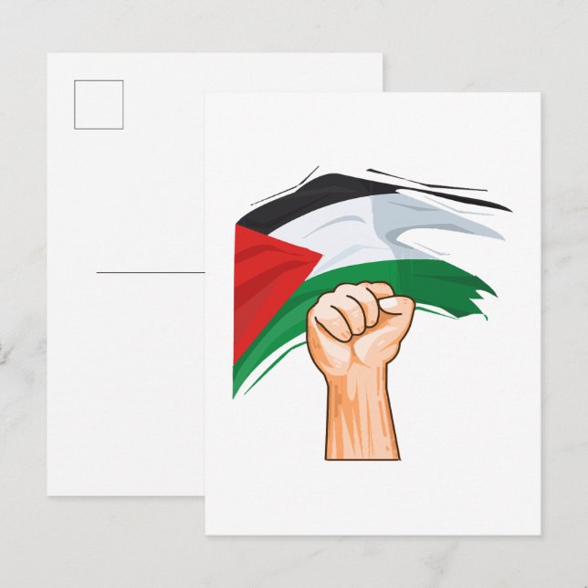 Palestine Invitation Postcard (Front/Back)